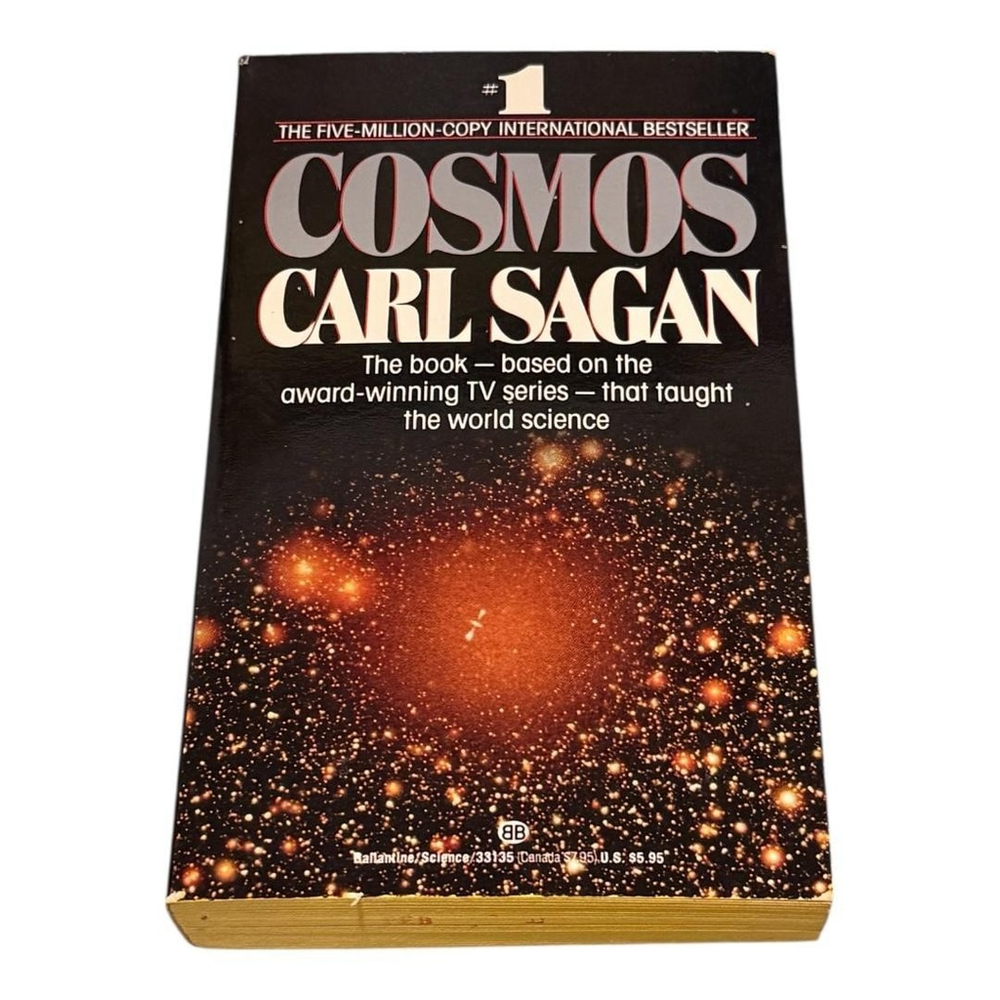 Vintage Cosmos Carl Sagan Science Paperback Ballantine Books ISBN 0345331354 USA